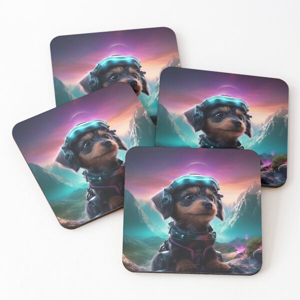 Item preview, Astro-pup dachsund designed and sold by Cute-proton.