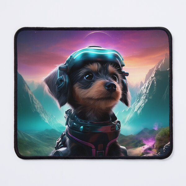 Item preview, Astro-pup dachsund designed and sold by Cute-proton.