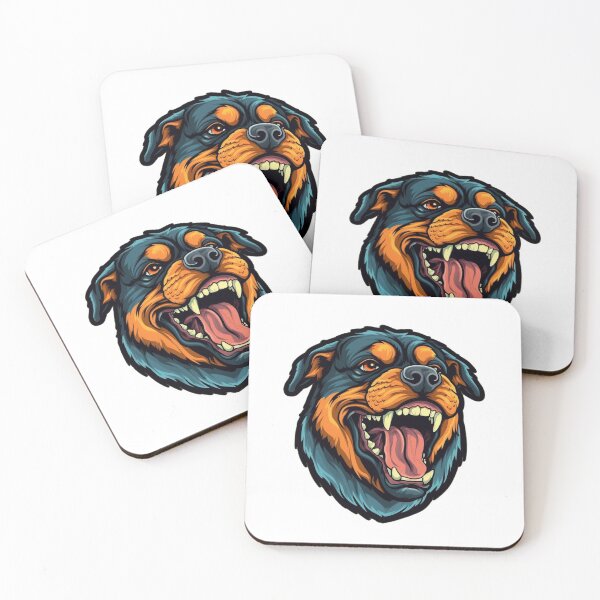 Item preview, rottweiler cartoon  designed and sold by Petsthetic.