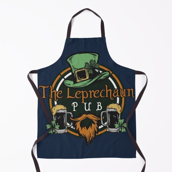 Item preview, The Leprechaun PUB Irish Shield Design designed and sold by Baron-Grafico.