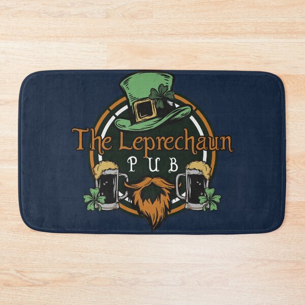 Item preview, The Leprechaun PUB Irish Shield Design designed and sold by Baron-Grafico.