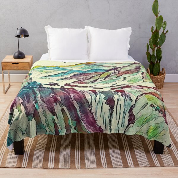 Item preview, Birds above mountain waterfall designed and sold by George Hutton Hunter.