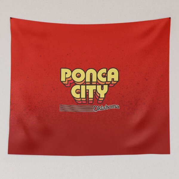 Item preview, Ponca City, Oklahoma | Retro Stripes designed and sold by retroready.