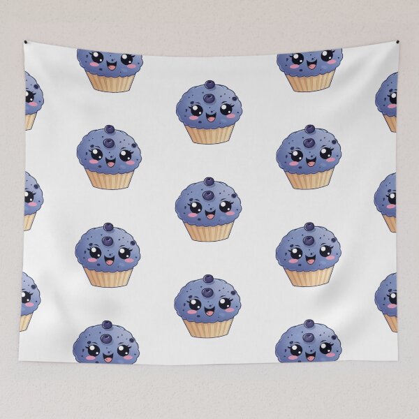 Item preview, Blueberry Muffin Snacks and Food Sticker Collection 002 designed and sold by PlanetArchive.