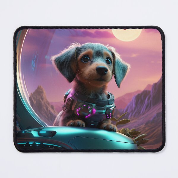 Item preview, Astro-pup dachshund adventure designed and sold by Cute-proton.