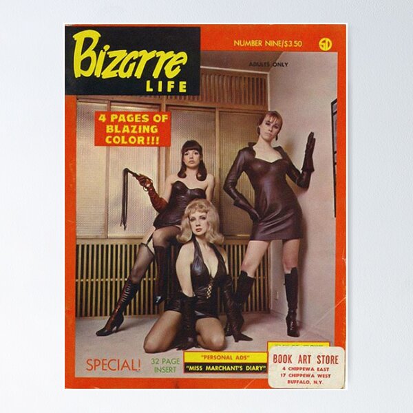 Artikelvorschau, Bizarre Life Vintage Fetisch Magazin entworfen und verkauft von metropol.
