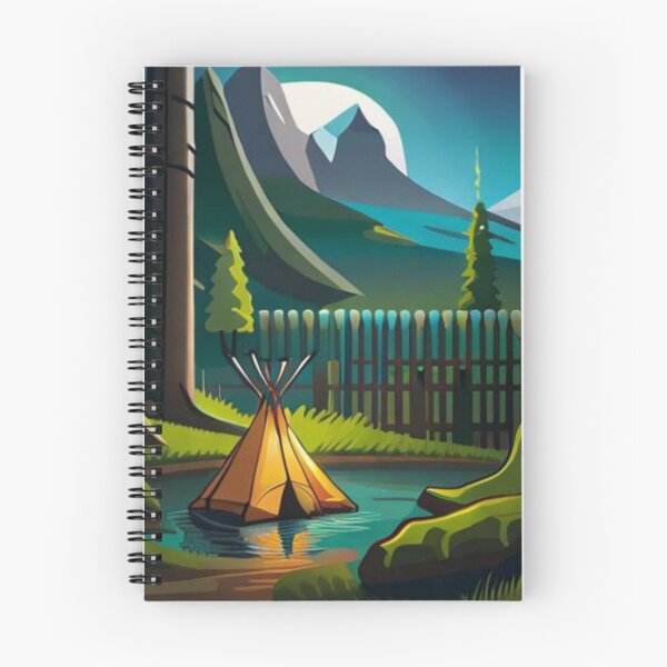 Item preview, Camping in the mountains designed and sold by CLACUSDES45.