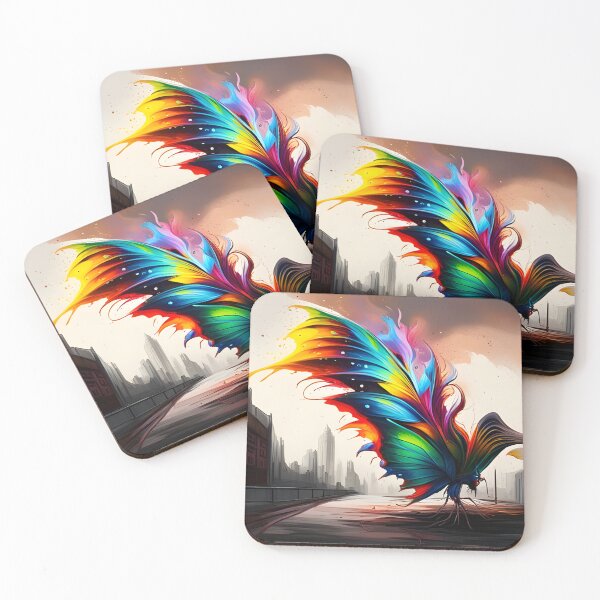 Item preview, Chroma Wings: The Radiant Flight of a Graffiti Butterfly designed and sold by CreativeCircus.