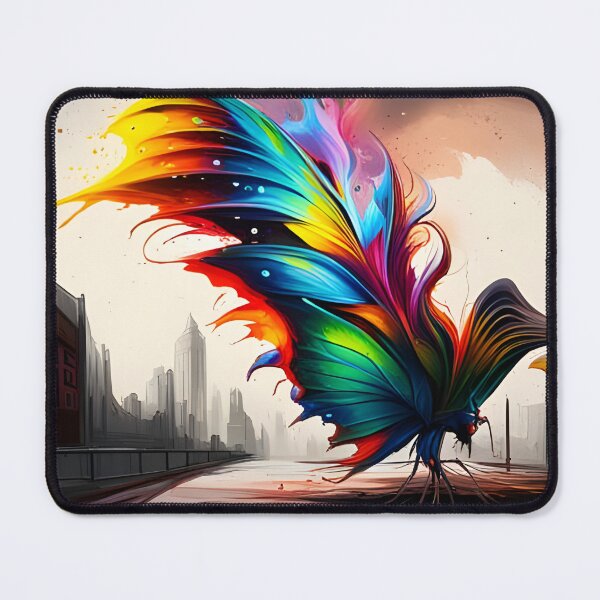 Item preview, Chroma Wings: The Radiant Flight of a Graffiti Butterfly designed and sold by CreativeCircus.