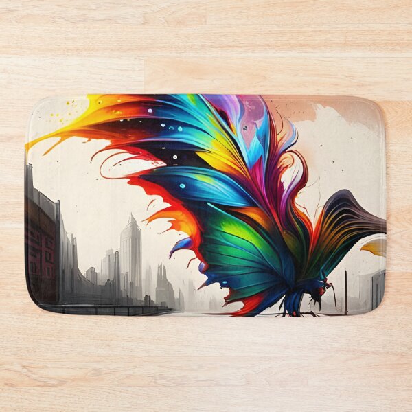 Item preview, Chroma Wings: The Radiant Flight of a Graffiti Butterfly designed and sold by CreativeCircus.