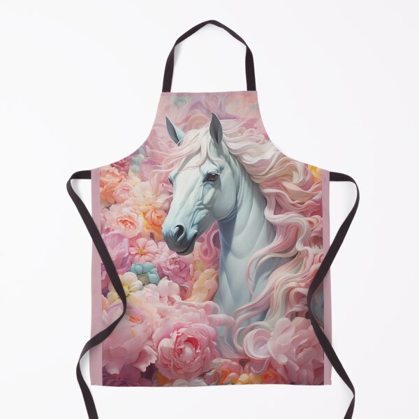 Item preview, Beautiful Horse with Flowers designed and sold by ebrawne.