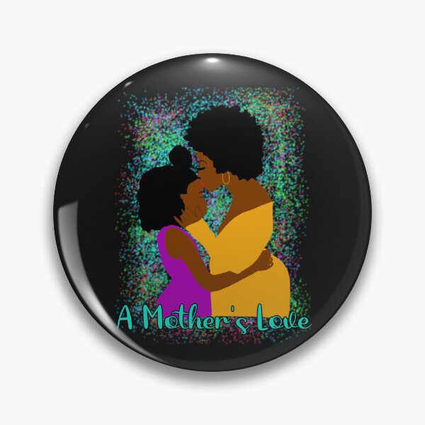 Item preview, A Mother's Love | African American Mom and Daughter designed and sold by blackartmatters.