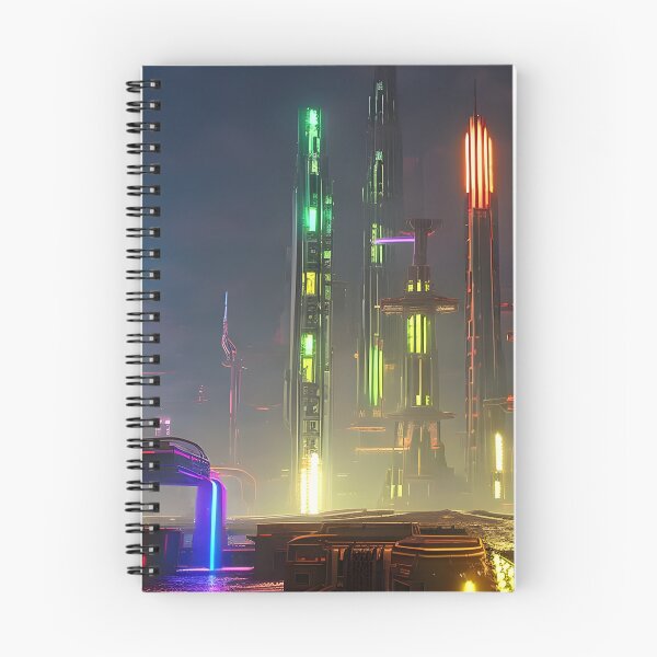 Item preview, Cyber City On Water designed and sold by Ink Art Design.