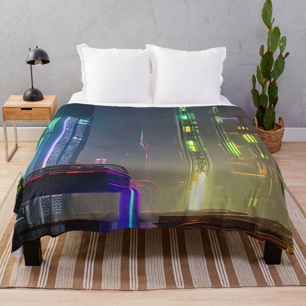 Item preview, Cyber City On Water designed and sold by Ink Art Design.