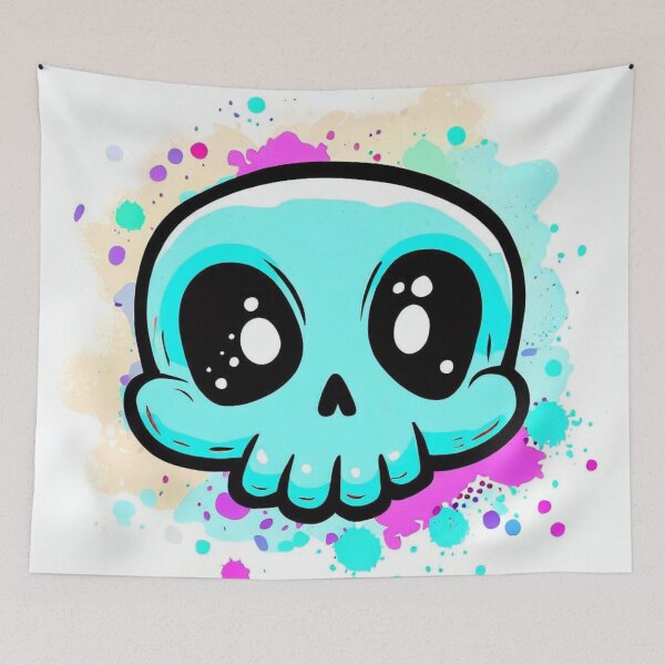 Item preview, Cute Skull designed and sold by Donkey's Salad.