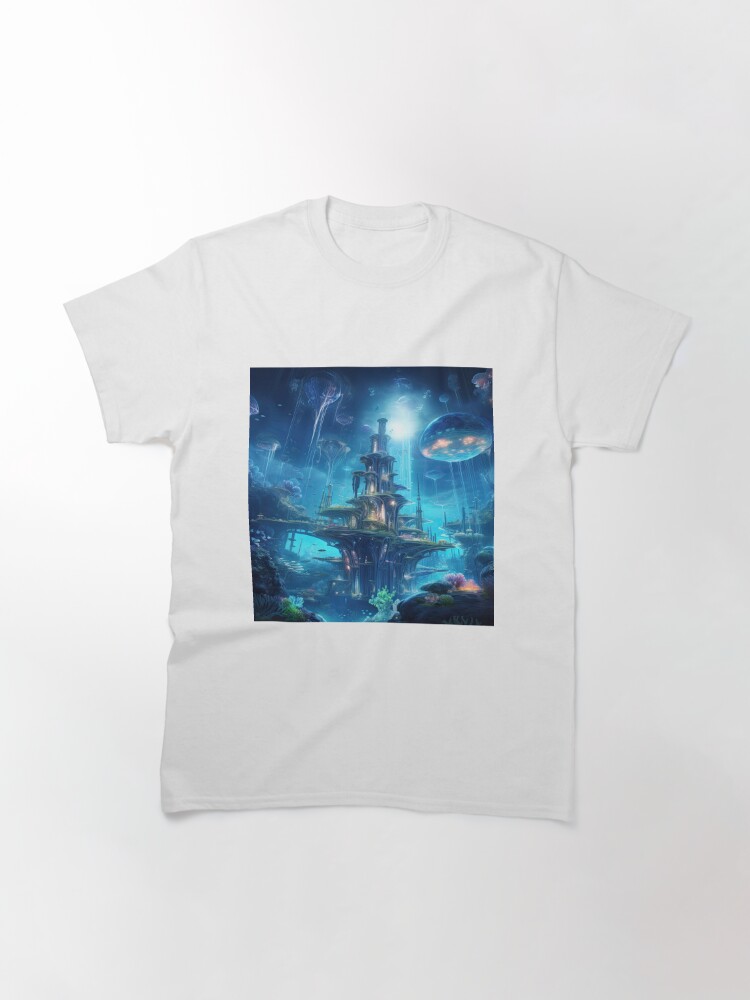 Thumbnail 2 of 7, Classic T-Shirt, Underwater Kingdom designed and sold by Garret Bohl.