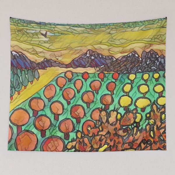 Item preview, Fields of Orange and Lemon Trees designed and sold by George Hutton Hunter.