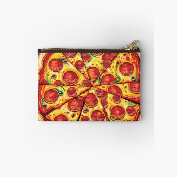 Item preview, Delicious Pepperoni Pizza Delight | Abstract Pizza Art designed and sold by PopPopGfx.
