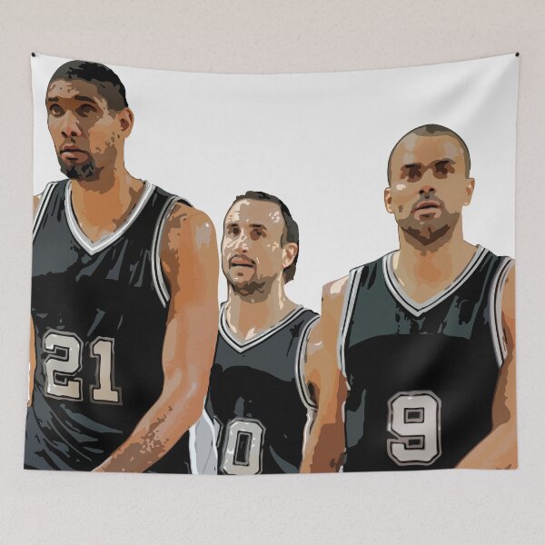 Item preview, Duncan & Ginobili & Parker designed and sold by raffrasta.