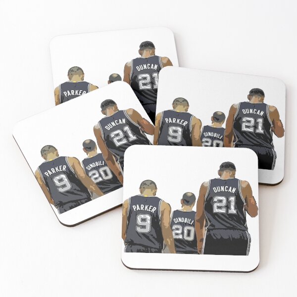 Item preview, Duncan & Ginobili & Parker designed and sold by raffrasta.
