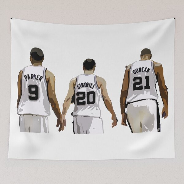 Item preview, Duncan & Ginobili & Parker designed and sold by raffrasta.