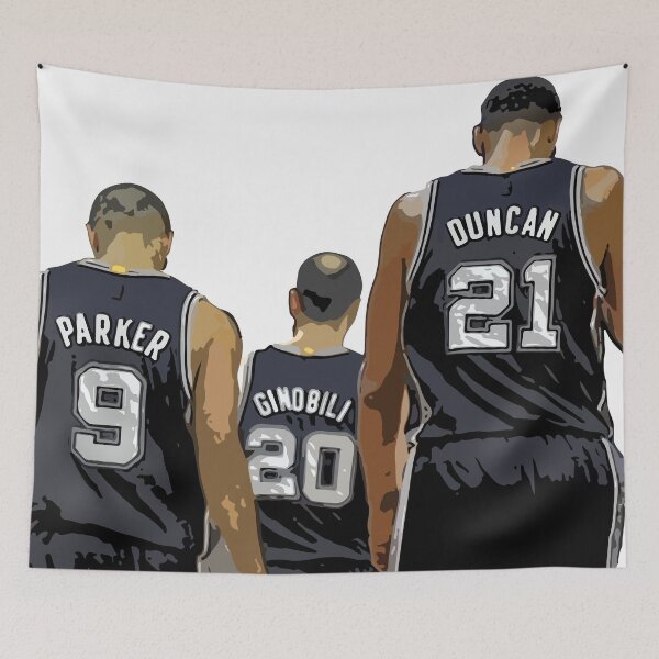 Item preview, Duncan & Ginobili & Parker designed and sold by raffrasta.