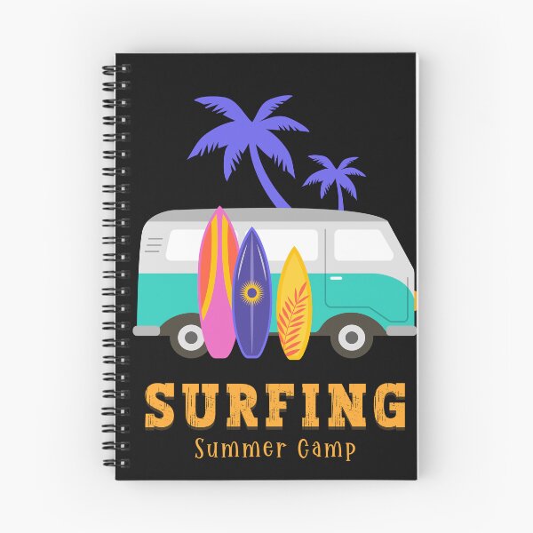 Item preview, Surfing Summer Camp designed and sold by GoodOldVintage.
