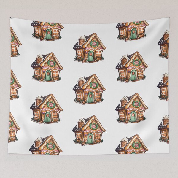 Item preview, Christmas Gingerbread Cookie House Snacks and Food Sticker Collection 002 designed and sold by PlanetArchive.