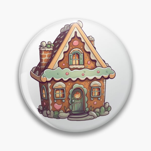Item preview, Christmas Gingerbread Cookie House Snacks and Food Sticker Collection 003 designed and sold by PlanetArchive.