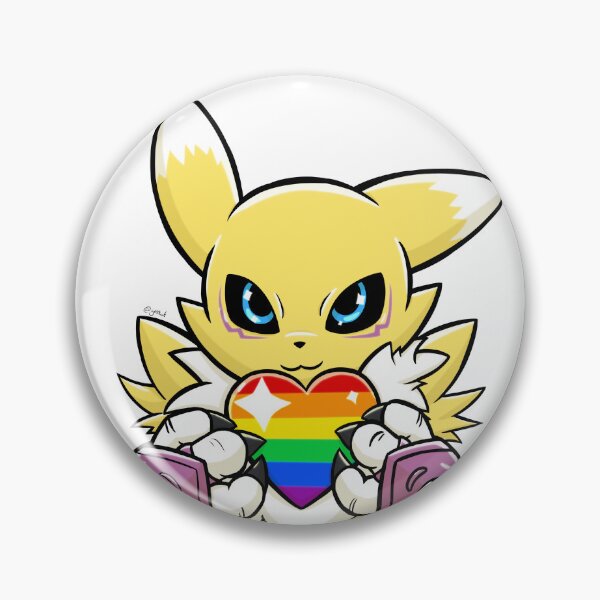 Item preview, Renamon Pride Heart designed and sold by Gekkart.