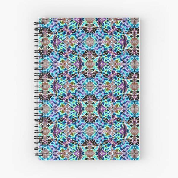 Item preview, Multi-colored geode inspired tile designed and sold by melridger.