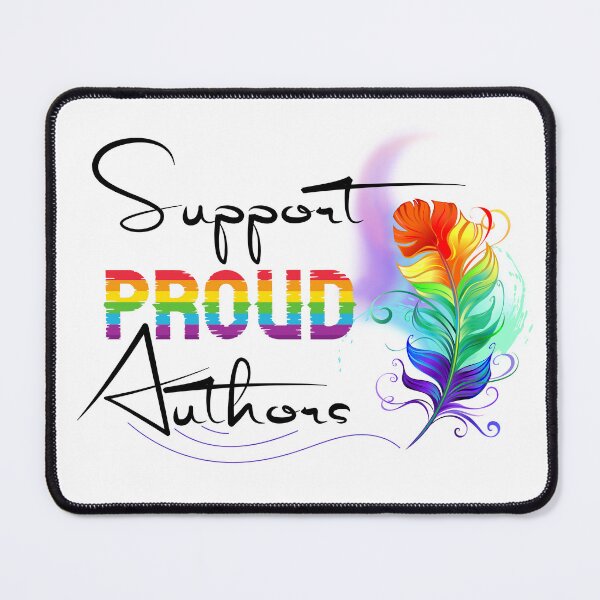 Item preview, Support Proud LGBTQAI+ Indie Authors designed and sold by HotaruArt.