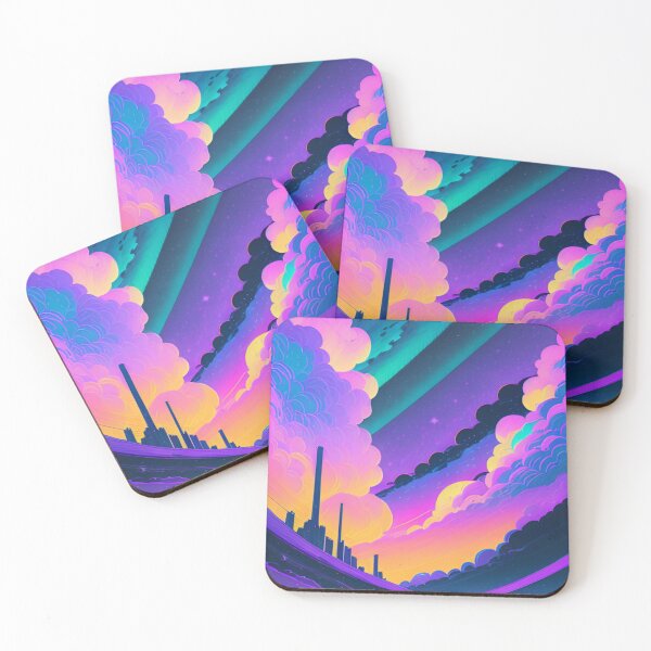 Item preview, Neon Skies 002 designed and sold by DrearyDaydreams.