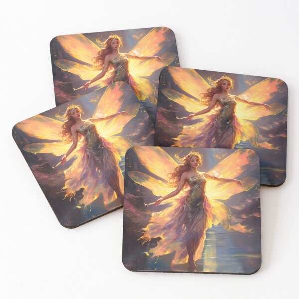 Item preview, Iridescent glowing Fairy 8 designed and sold by Art by Lilia.