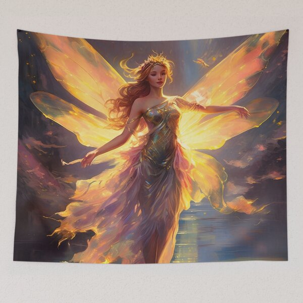 Item preview, Iridescent glowing Fairy 8 designed and sold by Art by Lilia.