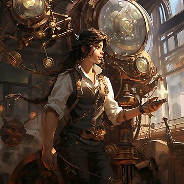Artwork thumbnail, Steampunk Princess by Garret Bohl