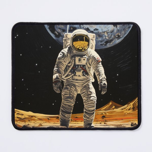 Item preview, Astronaut Helmet and Suit: A Classic Icon Evoking the Magic of Space Exploration designed and sold by JLCableStudio.