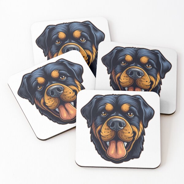 Item preview,  rottweiler cartoon  designed and sold by Petsthetic.