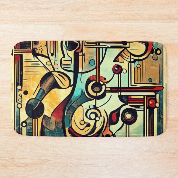 Item preview, Bauhaus zentangle designed and sold by Donkey's Salad.