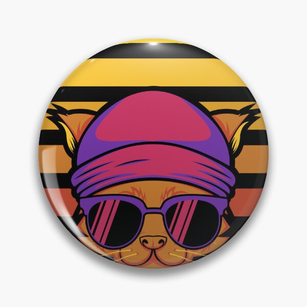 Item preview, cat, cat, retro vibes, summer, sun, sunglasses holiday , therian designed and sold by tokyoberlin.