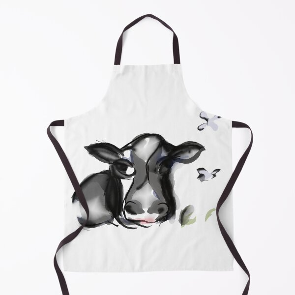 Item preview, cow in ink designed and sold by StudioMasha.