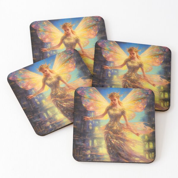Item preview, Iridescent glowing Fairy 9 designed and sold by Art by Lilia.