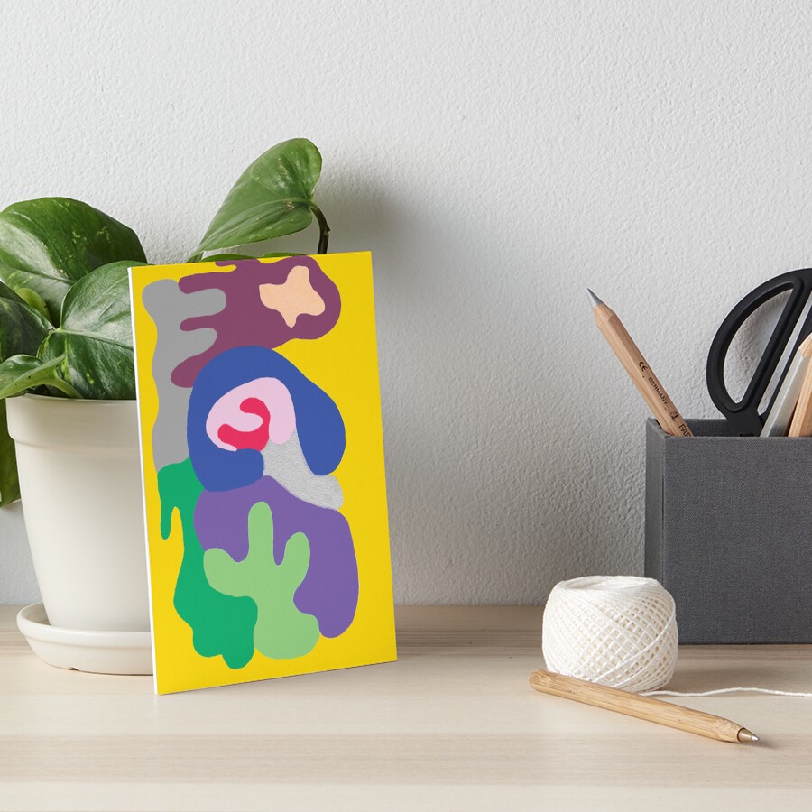 Item preview, Art Board Print designed and sold by MariaAjmal.