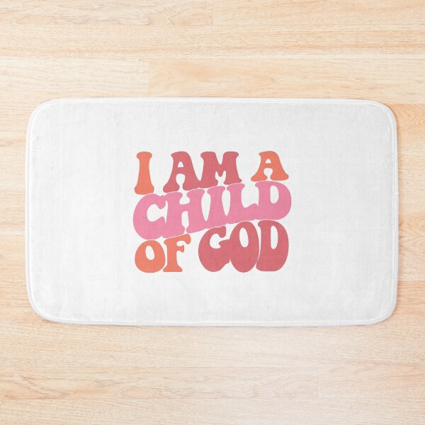 Item preview, I Am A Child Of God - John 1:12 Pink - Retro designed and sold by amazingjoy.