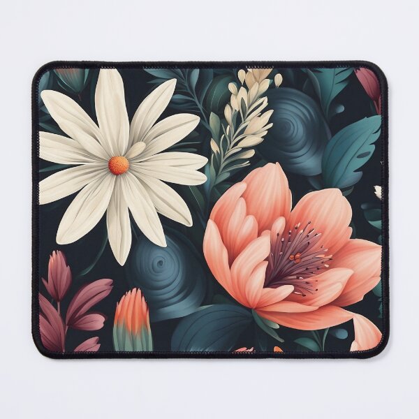 Item preview, Blossoming Exotica: Vibrant Floral Pattern Print designed and sold by imaginariumlab.