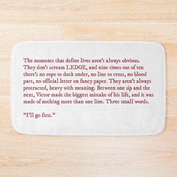 Item preview, Vicious V.E. Schwab quote designed and sold by percqbeths.