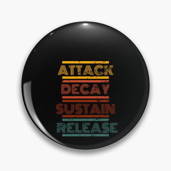 Item preview, ADSR Synthesizer Envelope retro music men women Retro Vintage designed and sold by Jeangel97.