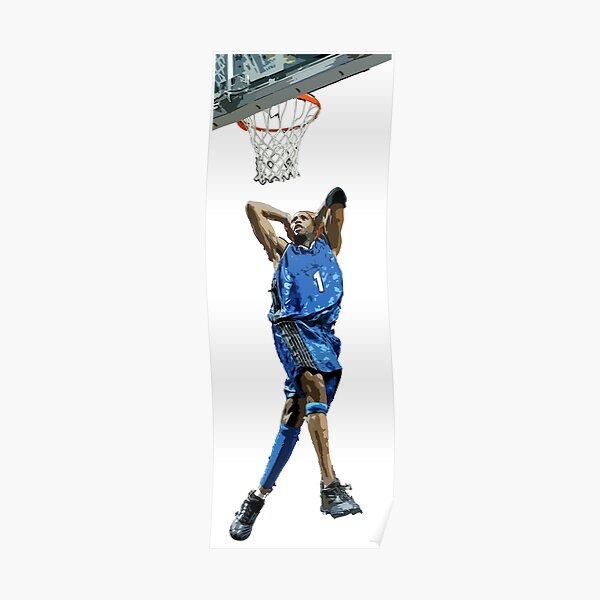 Tracy McGrady - Black / White Poster for Sale by AYA-Design