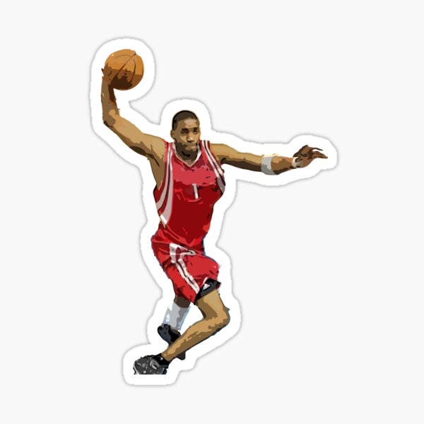 Tracy McGrady NBA Houston Rockets Basketball Drawing, nba