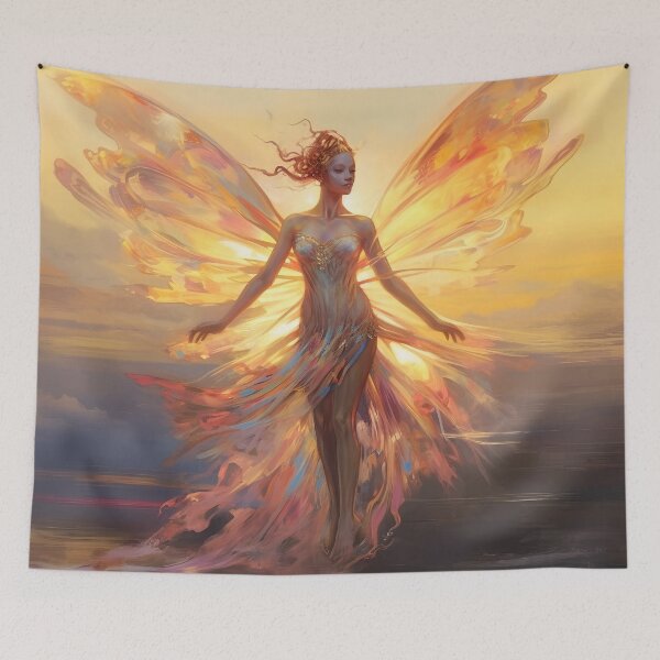 Item preview, Iridescent glowing Fairy 10 designed and sold by Art by Lilia.